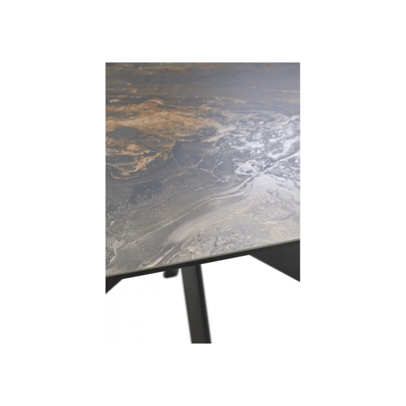 Керамический стол Belluno 160 kl-176 итальянская керамика / черный