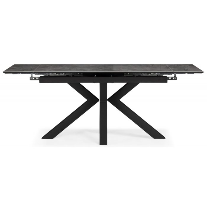 Керамический стол Бронхольм 140(200)х80х77 baolai / черный