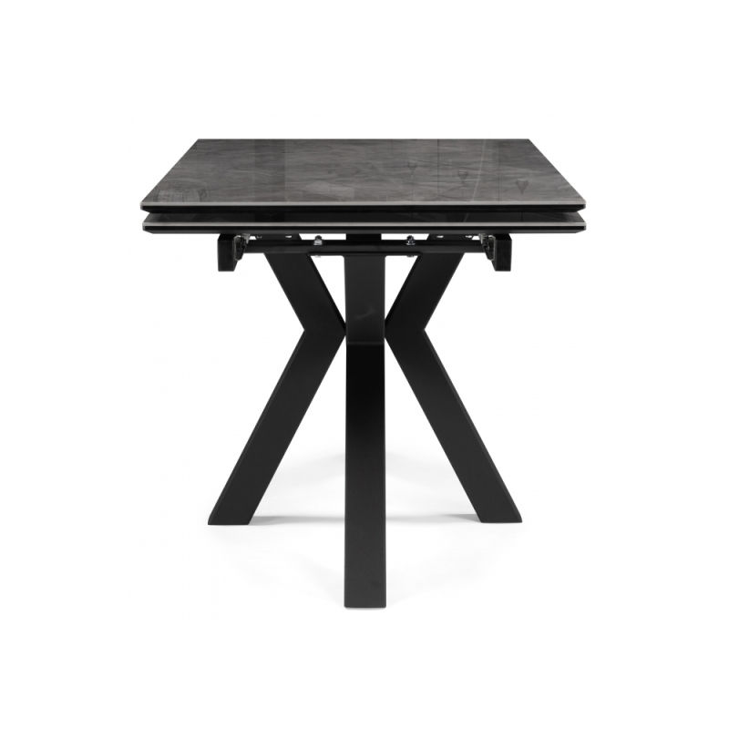 Керамический стол Бронхольм 140(200)х80х77 baolai / черный