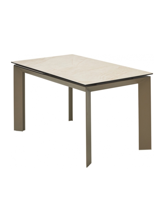 Керамический стол Cremona 140 kl-105 итальянская керамика / тауп