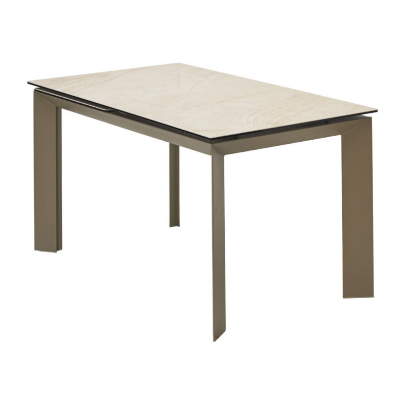 Керамический стол Cremona 140 kl-105 итальянская керамика / тауп