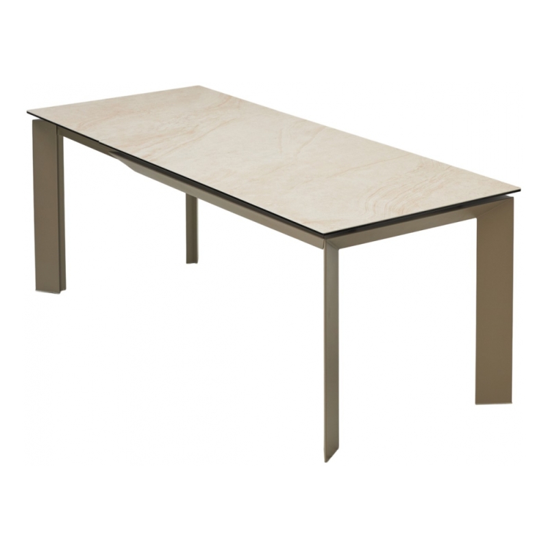 Керамический стол Cremona 140 kl-105 итальянская керамика / тауп