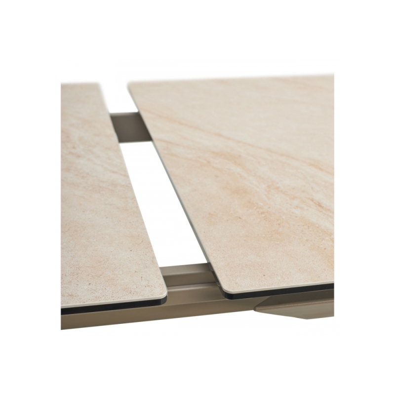 Керамический стол Cremona 140 kl-105 итальянская керамика / тауп