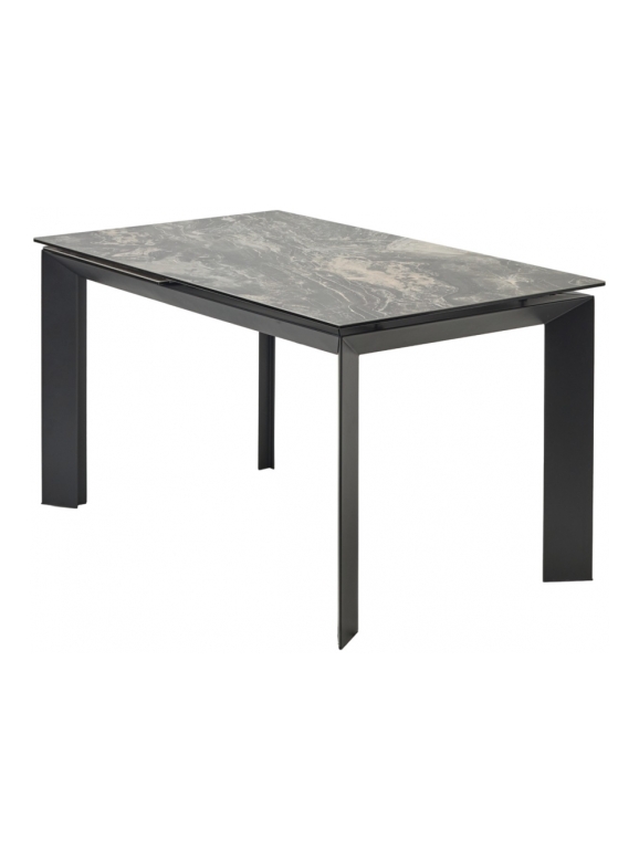 Керамический стол Cremona 140 kl-176 итальянская керамика / черный