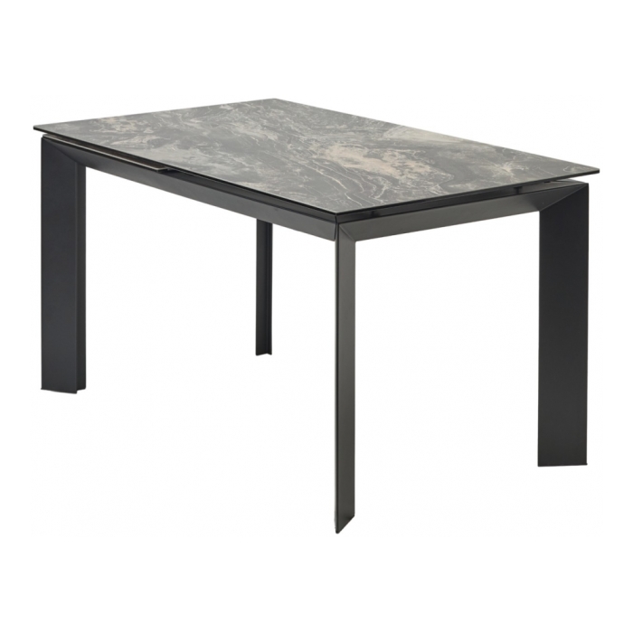 Керамический стол Cremona 140 kl-176 итальянская керамика / черный