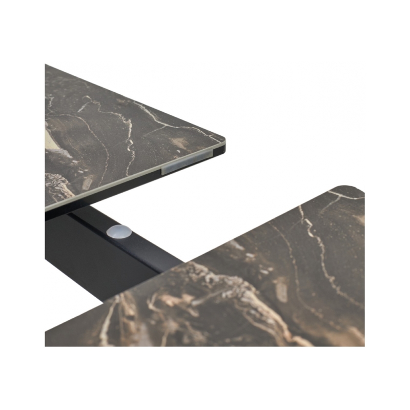 Керамический стол Cremona 140 kl-176 итальянская керамика / черный