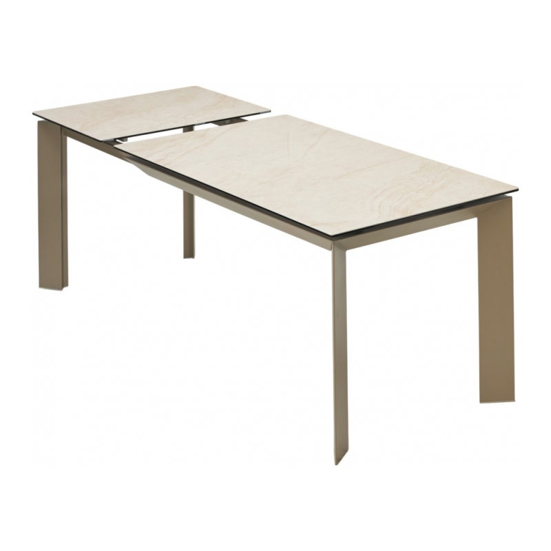 Керамический стол Cremona 180 kl-105 итальянская керамика / тауп