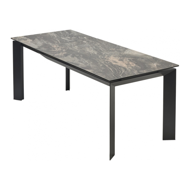 Керамический стол Cremona 180 kl-176 итальянская керамика / черный