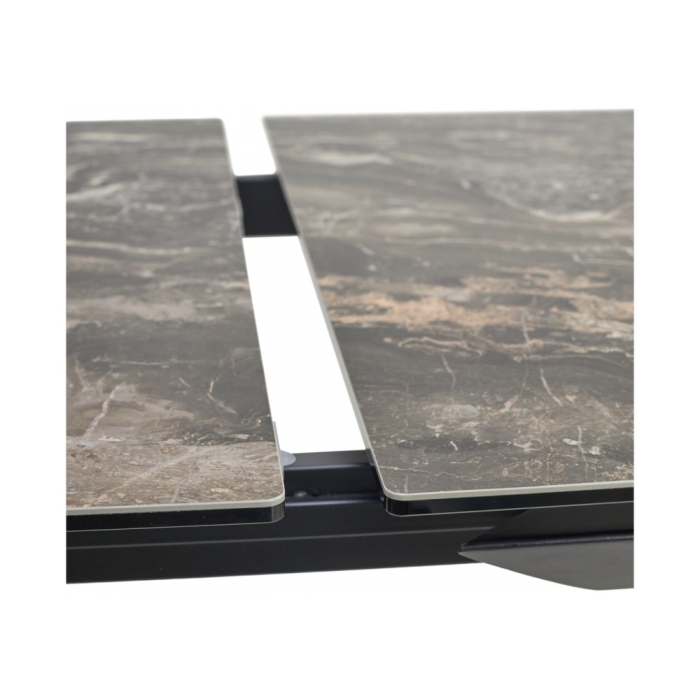 Керамический стол Cremona 180 kl-176 итальянская керамика / черный