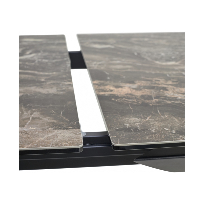 Керамический стол Cremona 180 kl-176 итальянская керамика / черный