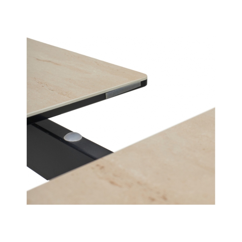 Керамический стол Cremona 180 tl-142 испанская керамика / черный