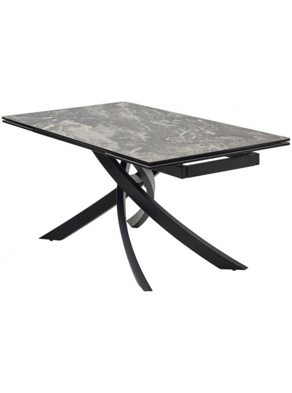 Керамический стол Estebio 160 kl-176 итальянская керамика / черный