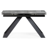 Керамический стол Гарднер 140(200)х80х76 оробико / черный