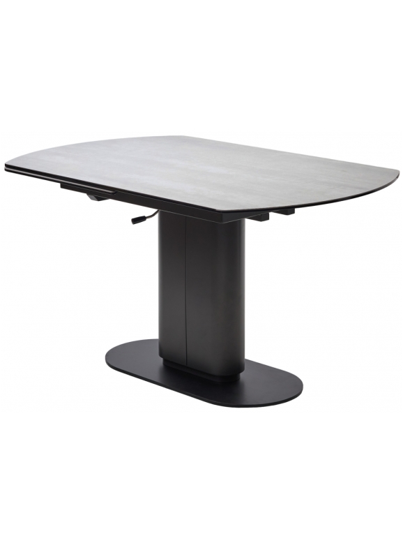 Керамический стол Kai 140 испанская керамика темно-серый TL-58 / черный