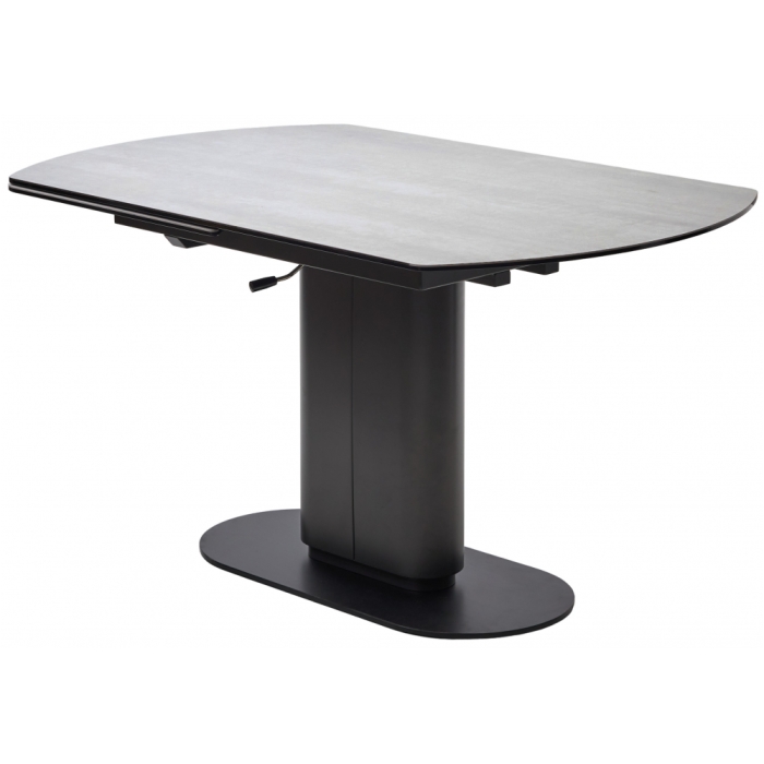 Керамический стол Kai 140 испанская керамика темно-серый TL-58 / черный