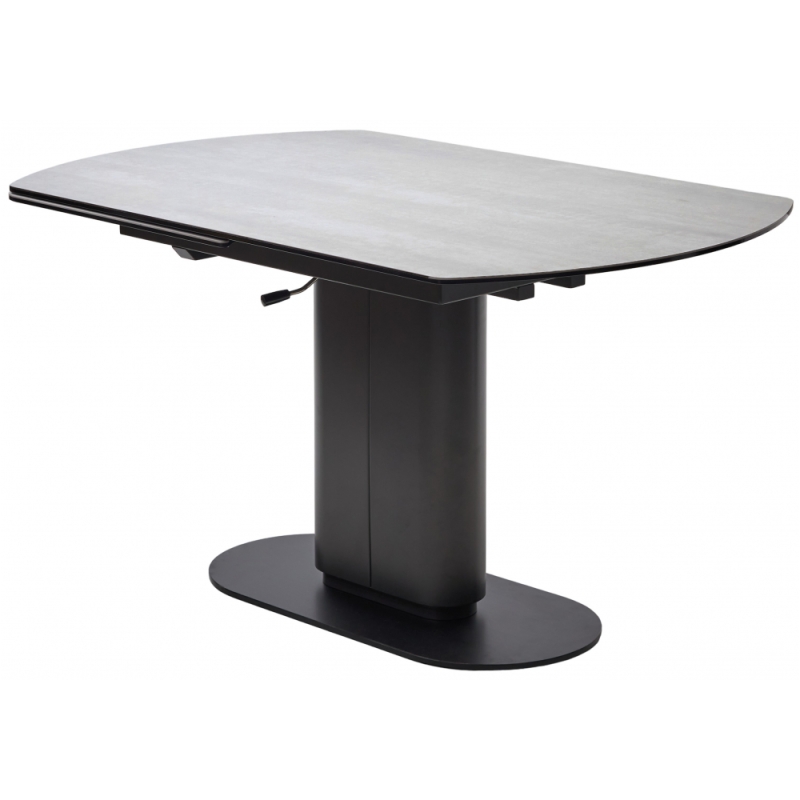 Керамический стол Kai 140 испанская керамика темно-серый TL-58 / черный