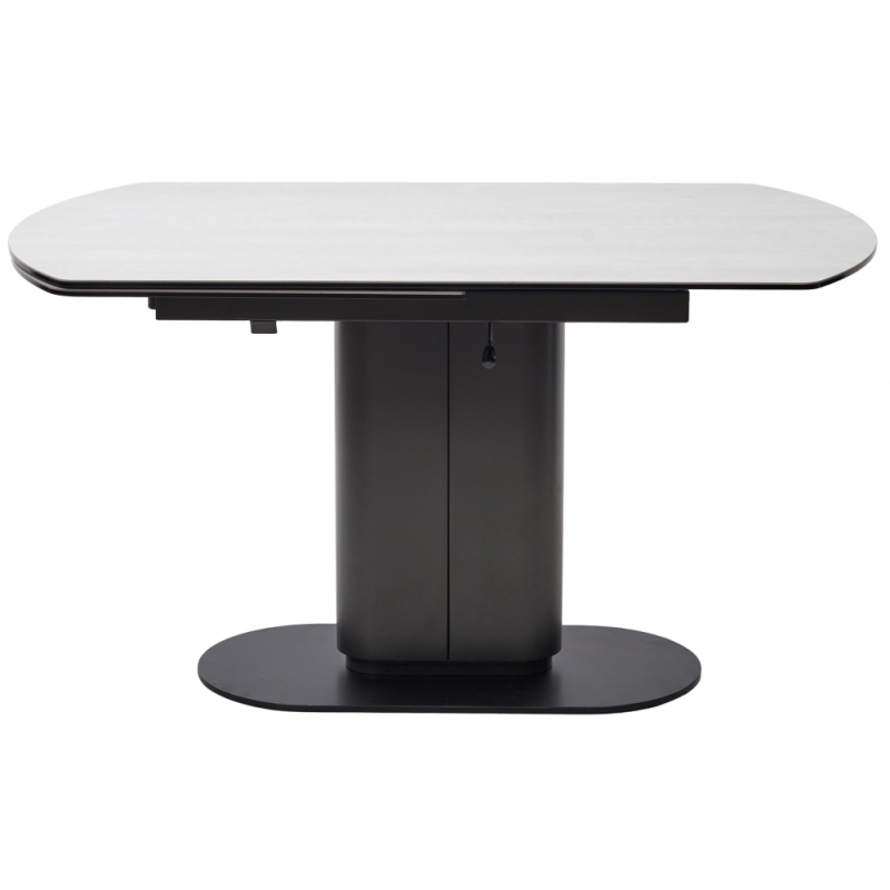 Керамический стол Kai 140 испанская керамика темно-серый TL-58 / черный