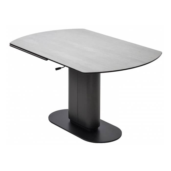 Керамический стол Kai 140 испанская керамика темно-серый TL-58 / черный