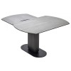 Керамический стол Kai 140 испанская керамика темно-серый TL-58 / черный
