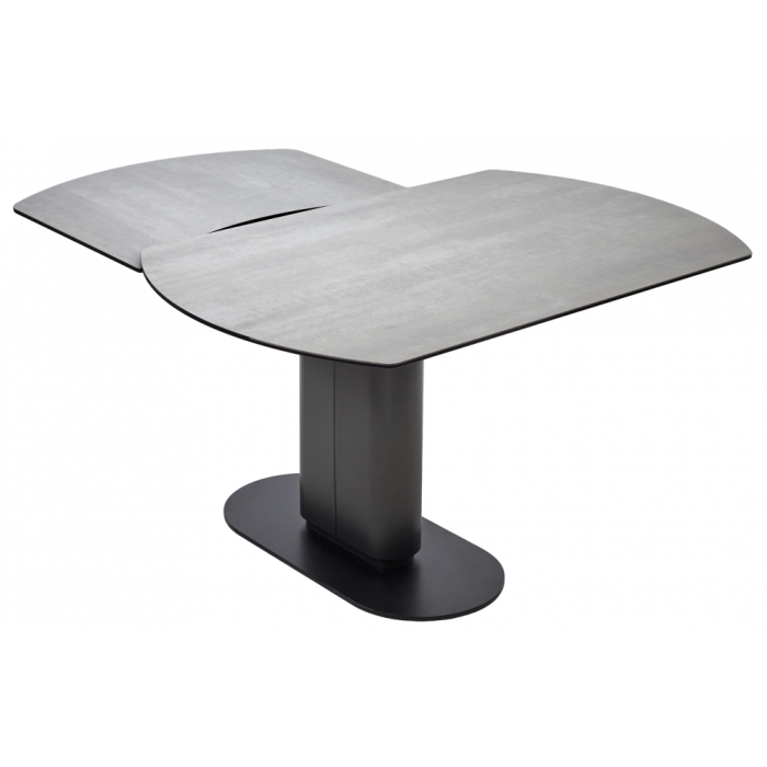 Керамический стол Kai 140 испанская керамика темно-серый TL-58 / черный
