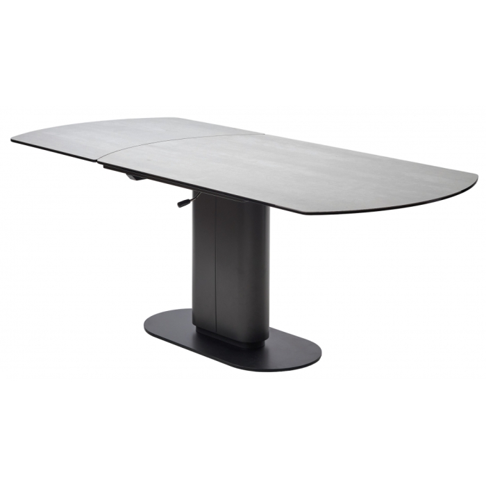 Керамический стол Kai 140 испанская керамика темно-серый TL-58 / черный