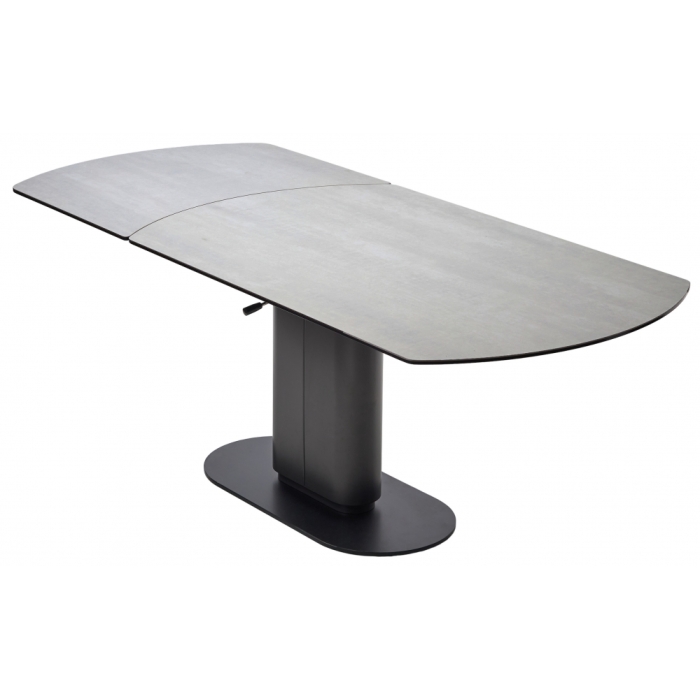 Керамический стол Kai 140 испанская керамика темно-серый TL-58 / черный