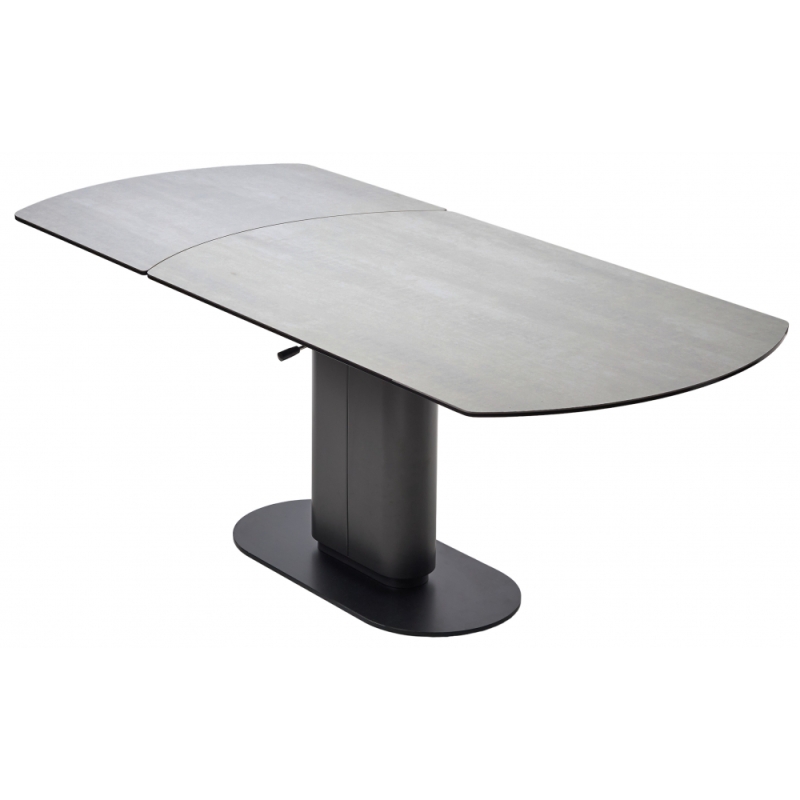 Керамический стол Kai 140 испанская керамика темно-серый TL-58 / черный