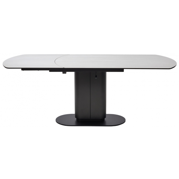 Керамический стол Kai 140 испанская керамика темно-серый TL-58 / черный