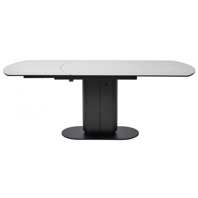 Керамический стол Kai 140 испанская керамика темно-серый TL-58 / черный