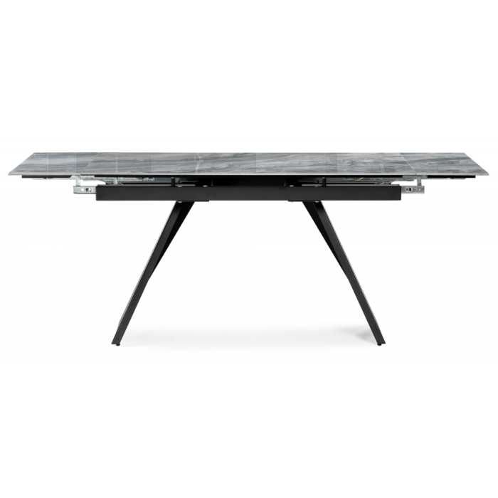 Керамический стол Хорсборо 140(200)х80х79 оробико / черный