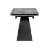 Керамический стол Хорсборо 140(200)х80х79 оробико / черный
