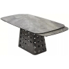 Керамический стол Magnus 180 итальянская керамика KL-80 серый мрамор / темно-серый
