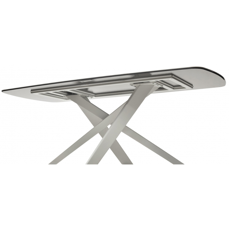 Керамический стол Vicenza 220 керамика bulgari white / белый