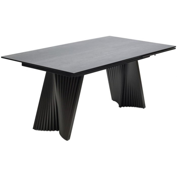 Керамический стол Yoakim 180 керамика 1704 темно-серый мрамор / темно-серый