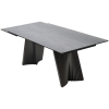 Керамический стол Yoakim 180 керамика 1704 темно-серый мрамор / темно-серый