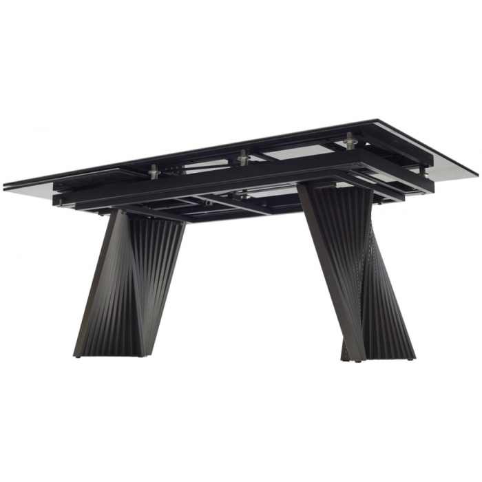 Керамический стол Yoakim 180 керамика 1704 темно-серый мрамор / темно-серый