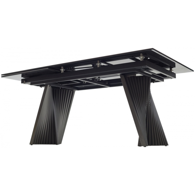 Керамический стол Yoakim 180 керамика 1704 темно-серый мрамор / темно-серый