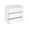 Комод Идена КМ06-800 ЛДСП белое / ЛДСП белое