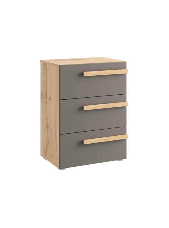 Комод Чернин дуб вотан / графит