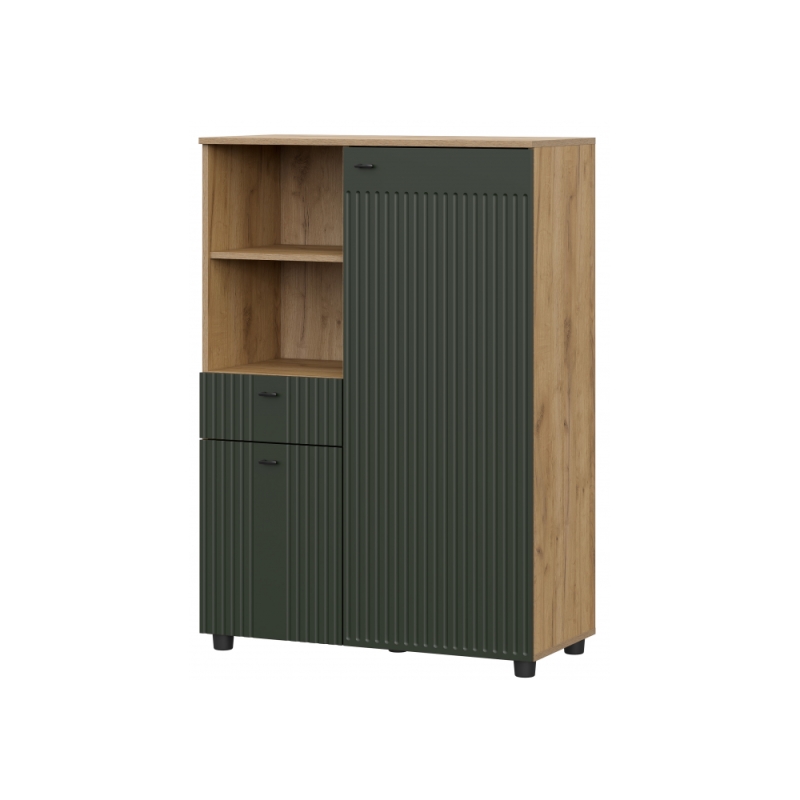 Комод Эдолина дуб золотой / олива софт