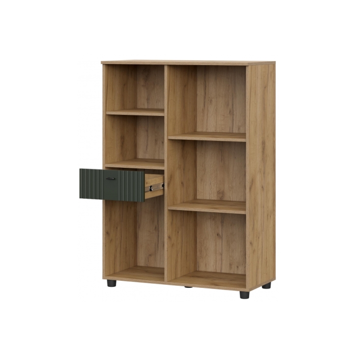 Комод Эдолина дуб золотой / олива софт