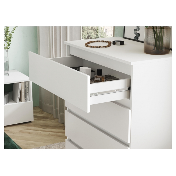 Комод Элла КМ 02 белый / белый