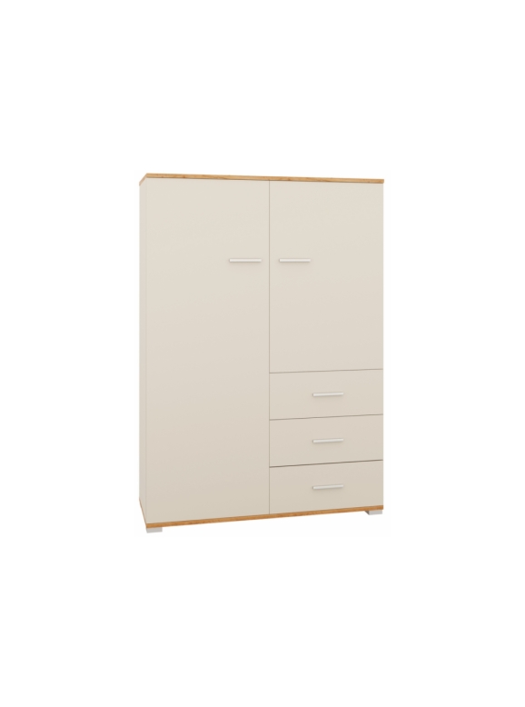 Комод Кассандра 100 дуб крафт золотой / кашемир