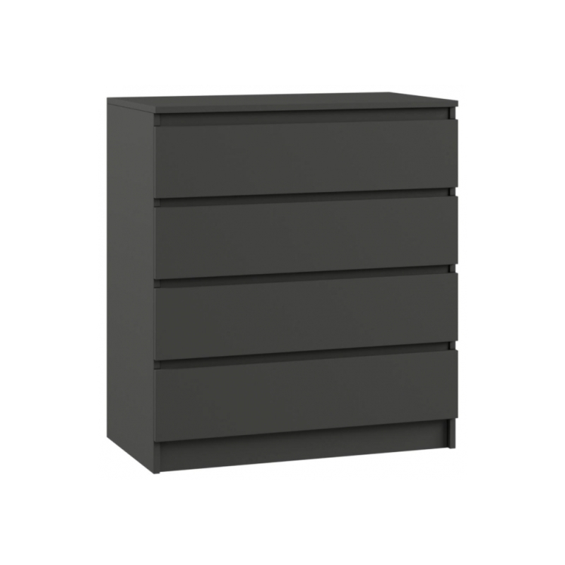 Комод Мадера К4М ЛДСП графит новый