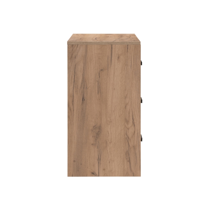 Комод Taika дуб золотой / камень темный