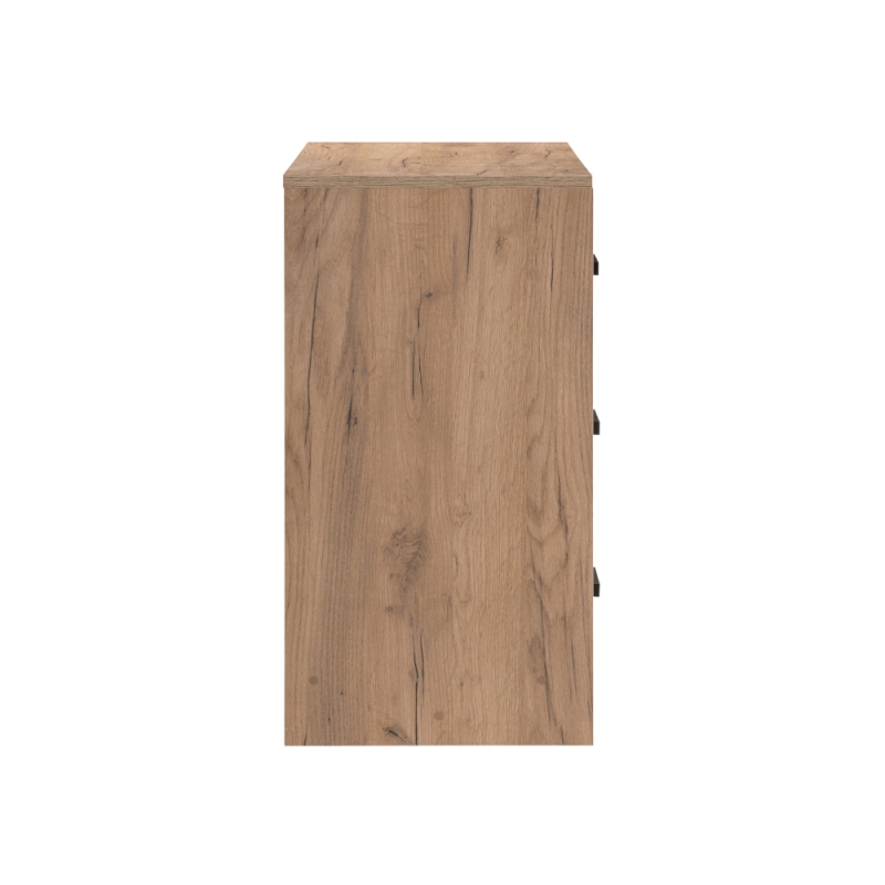 Комод Taika дуб золотой / камень темный