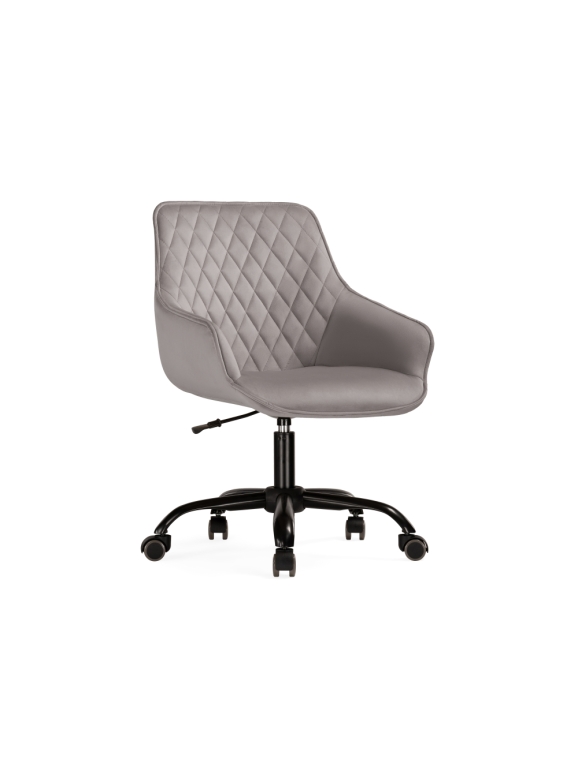 Компьютерное кресло Алмер серое