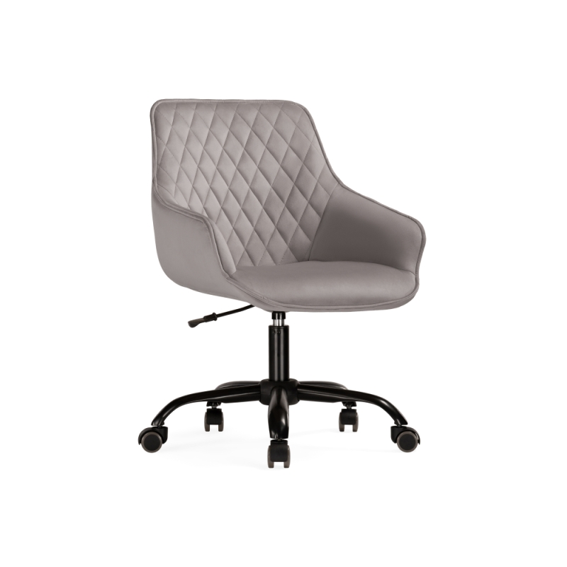 Компьютерное кресло Алмер серое