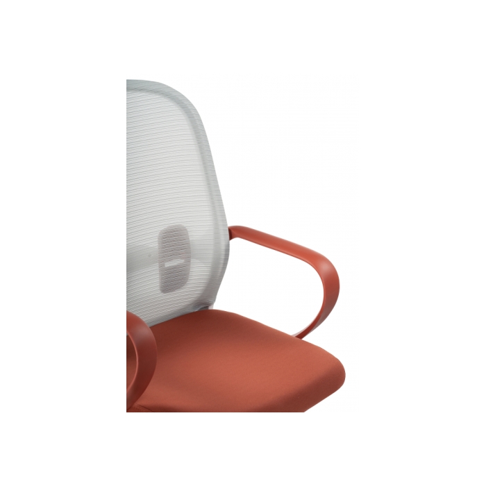 Компьютерное кресло Bust gray / red / white