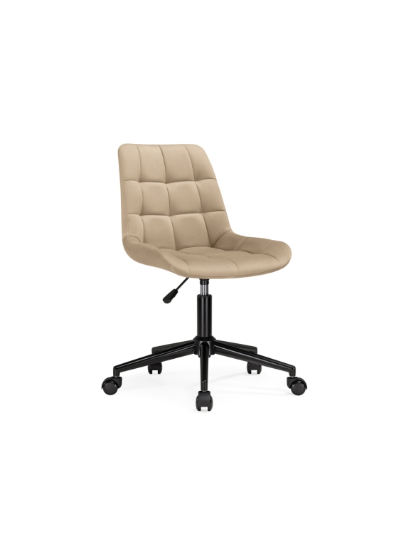 Компьютерное кресло Честер бежевый / черный